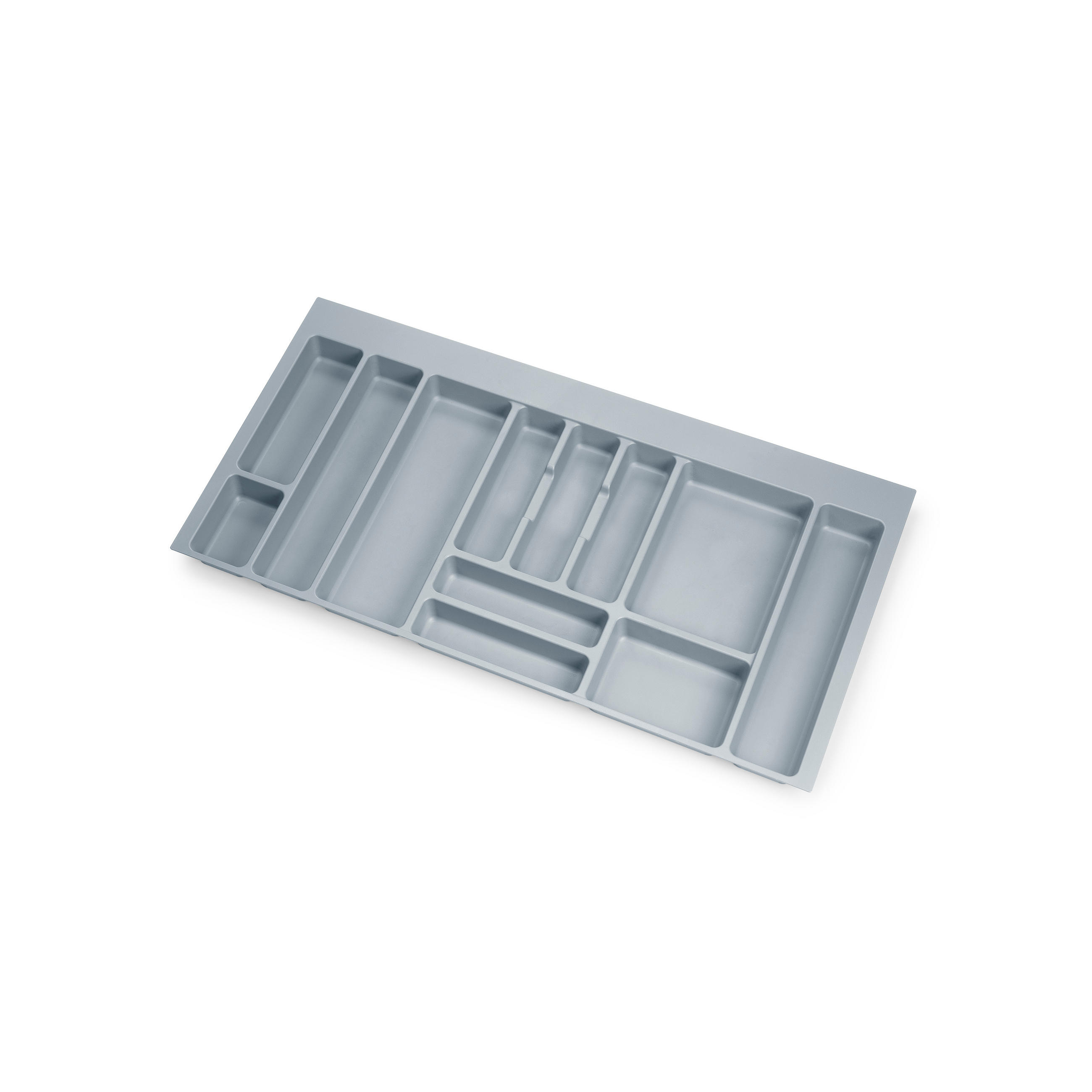 Emuca Besteckeinsatz Grau 52x5x96 cm