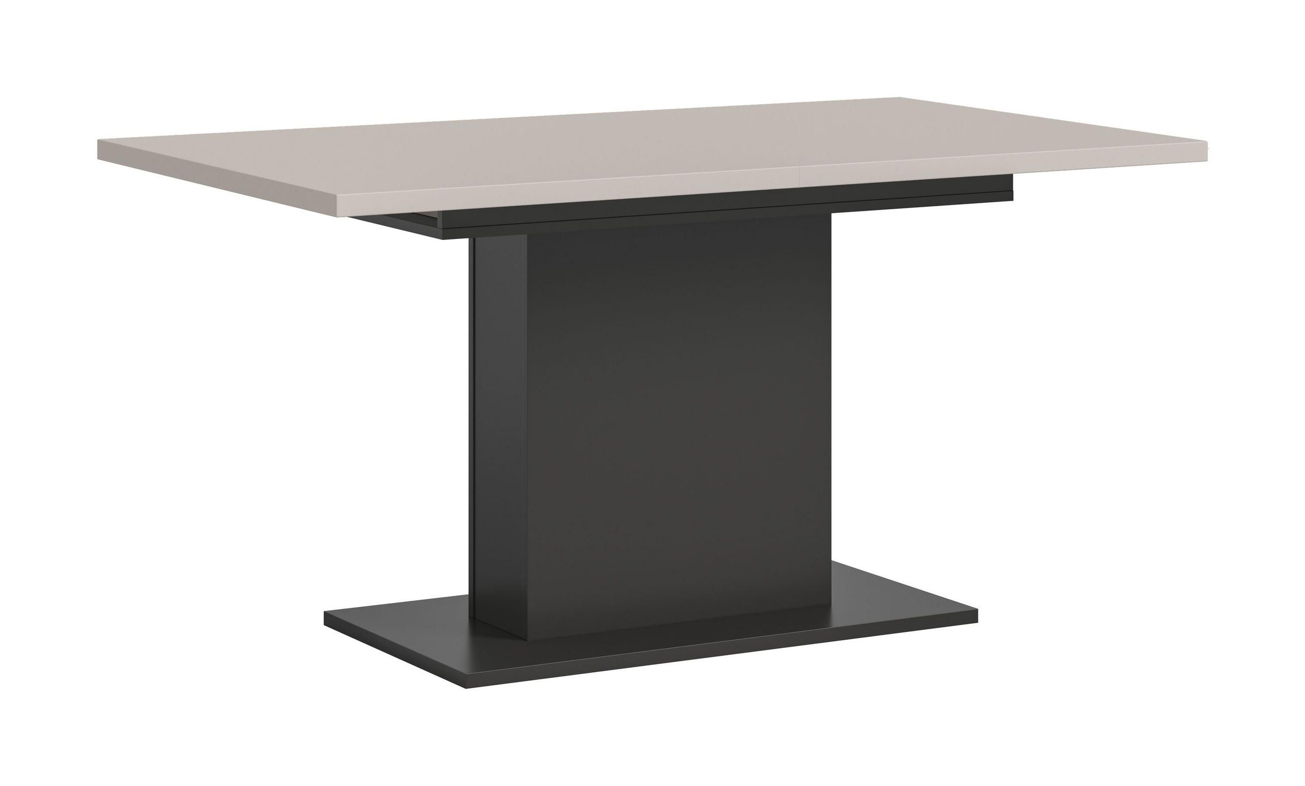 ESSTISCH MOTION (B/H/T: ca. 150/76/90 cm) in grau/Kaschmir - Grau, Holzwerkstoff (90/150/76cm)