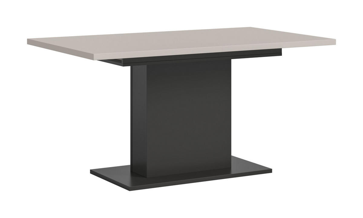 ESSTISCH MOTION (B/H/T: ca. 150/76/90 cm) in grau/Kaschmir - Grau, Holzwerkstoff (90/150/76cm)