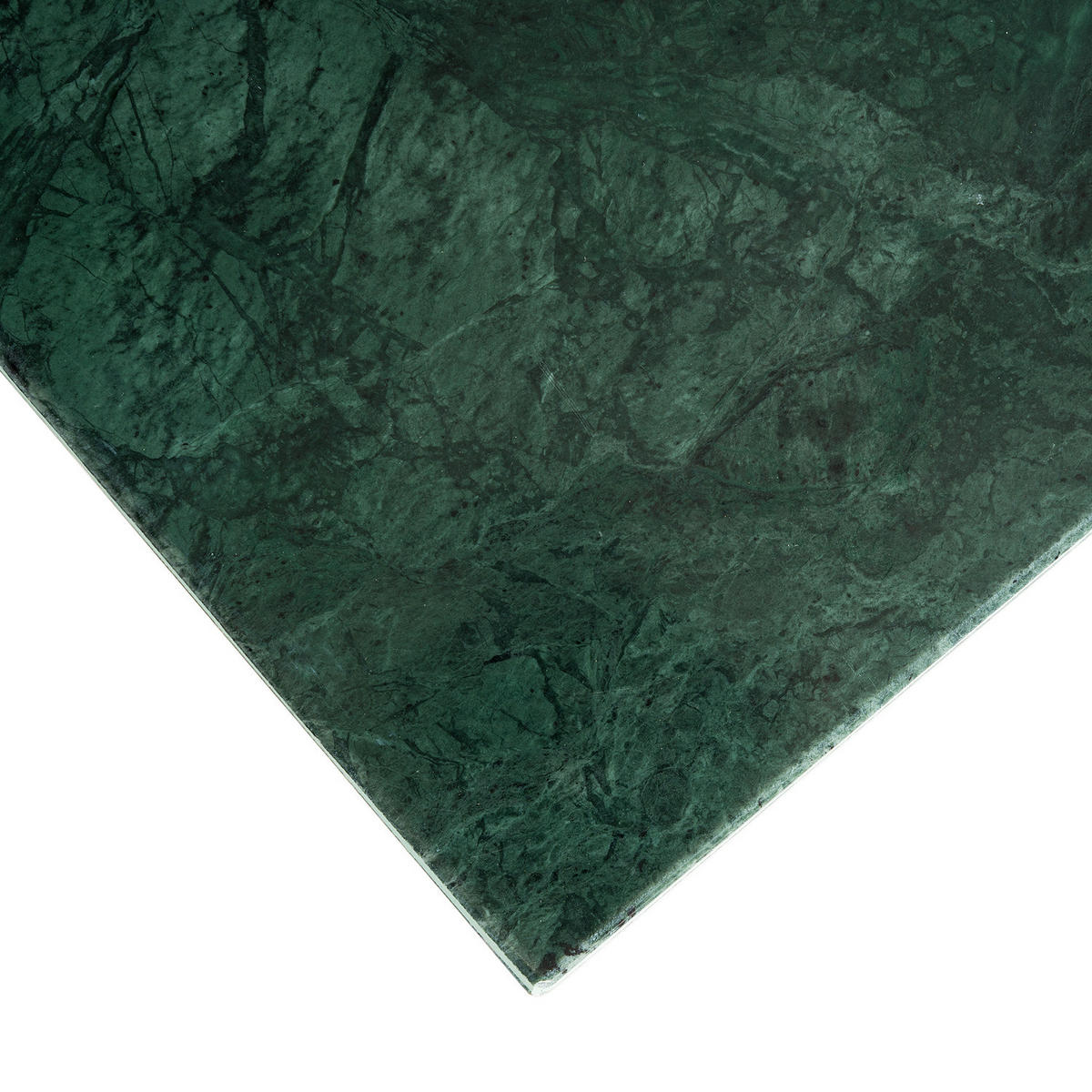 BEISTELLTISCH - Marmor - Dunkelgrün, Stein (30/30/48cm) - home24