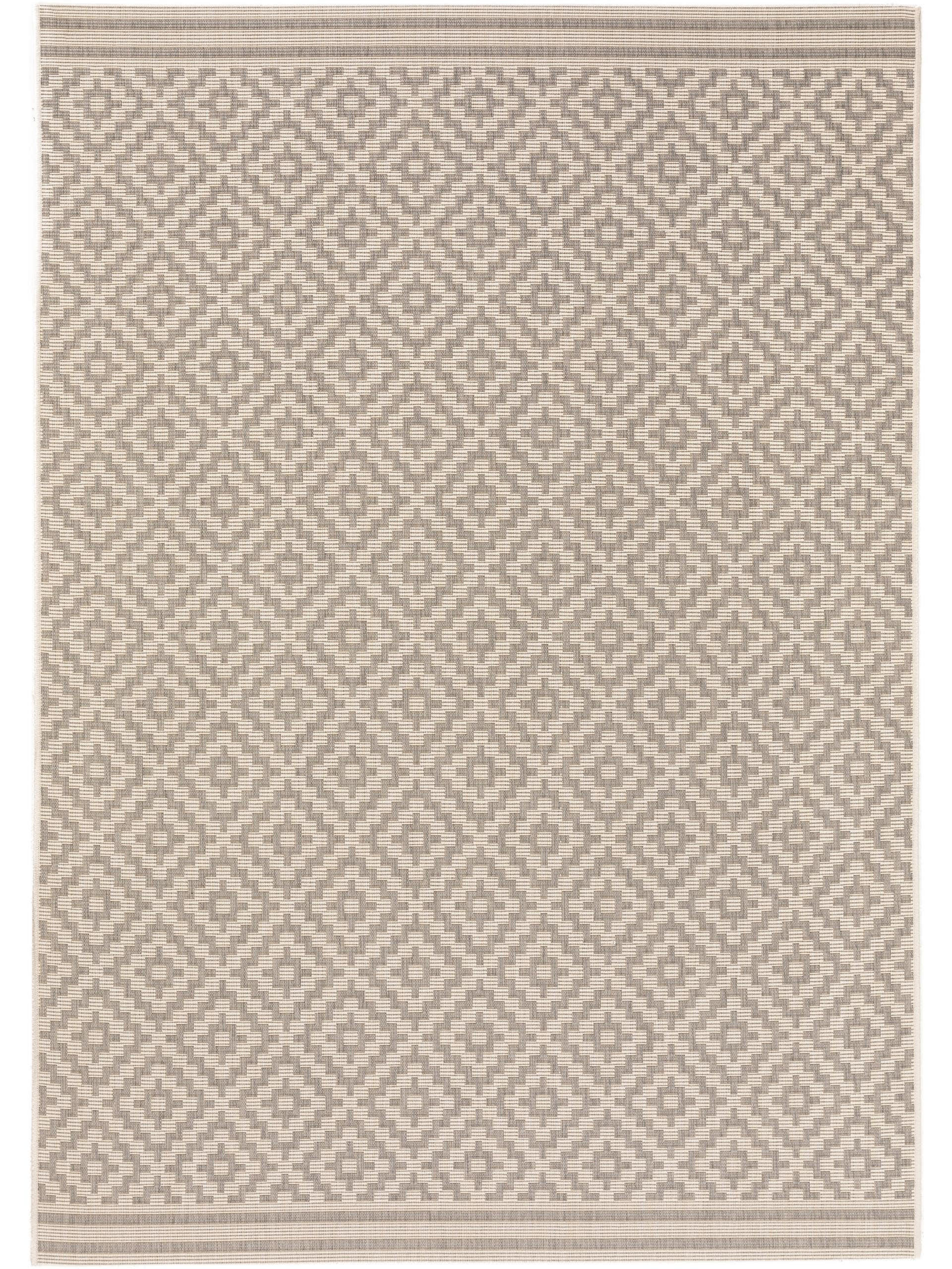 OUTDOORTEPPICH Metro Grau 140x200 cm - Grau, Textil (140/200cm) - benuta Nest