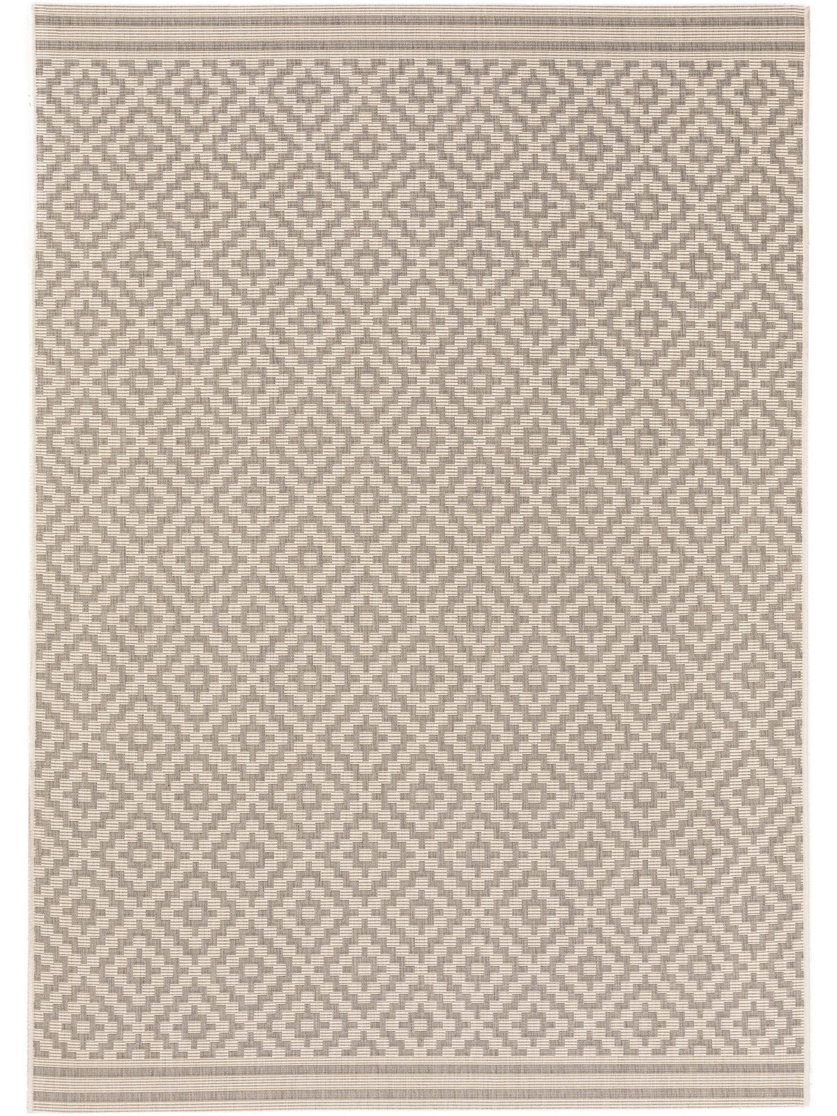 OUTDOORTEPPICH Metro Grau 140x200 cm - Grau, Textil (140/200cm) - benuta Nest