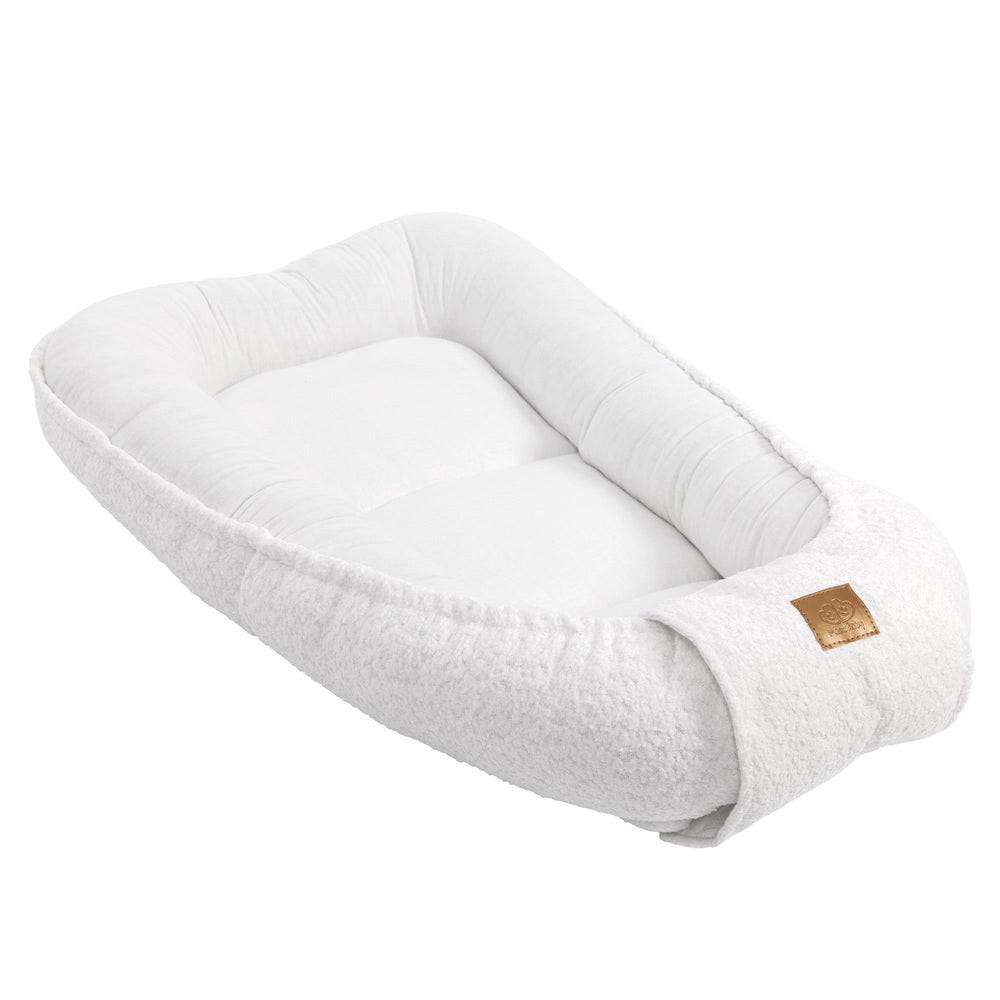 BABYNEST, Boucle, schmutzige Wäsche - Weiß, Textil (55/83cm) - MeowBaby