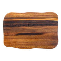 STEAKBRETT La Madera Premium - Eiche dunkel - 50 x 33 x 4,5cm - Wildeiche, Holz (33/50cm) - holz4home