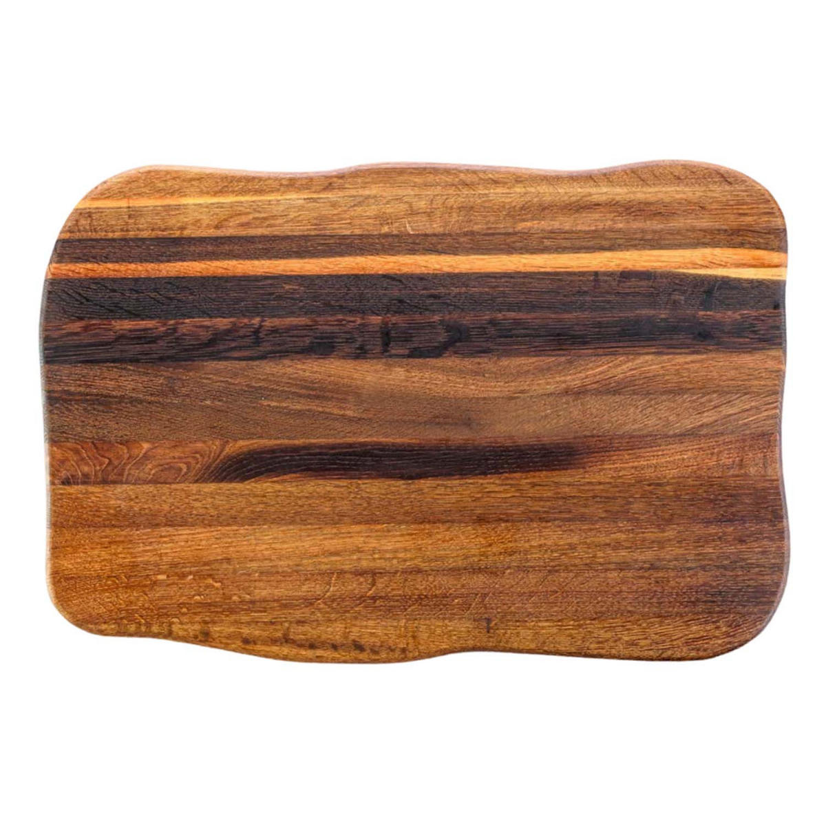STEAKBRETT La Madera Premium - Eiche dunkel - 50 x 33 x 4,5cm - Wildeiche, Holz (33/50cm) - holz4home