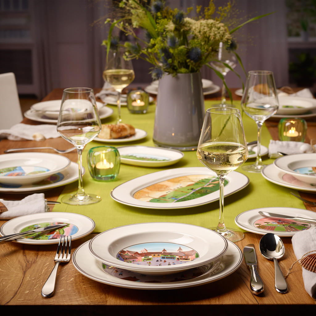 SUPPENTELLER ARCHE NOAH Design Naif bunt ø 21 cm - Multicolor, Keramik (21cm) - Villeroy & Boch
