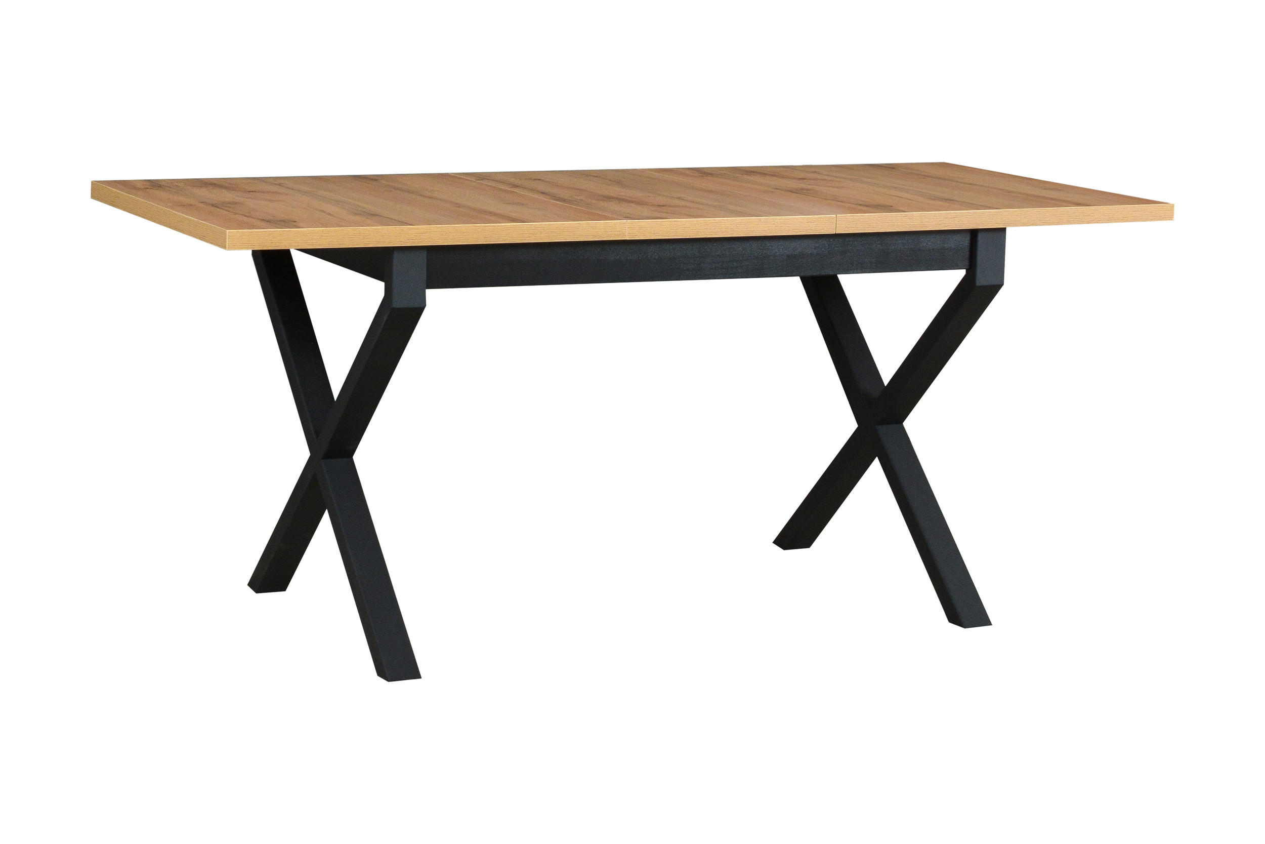 ESSTISCH Ikon 1, 140-180/80 cm, wotan - Eiche Wotan, Holz (80/140/78cm) - Leaf Design