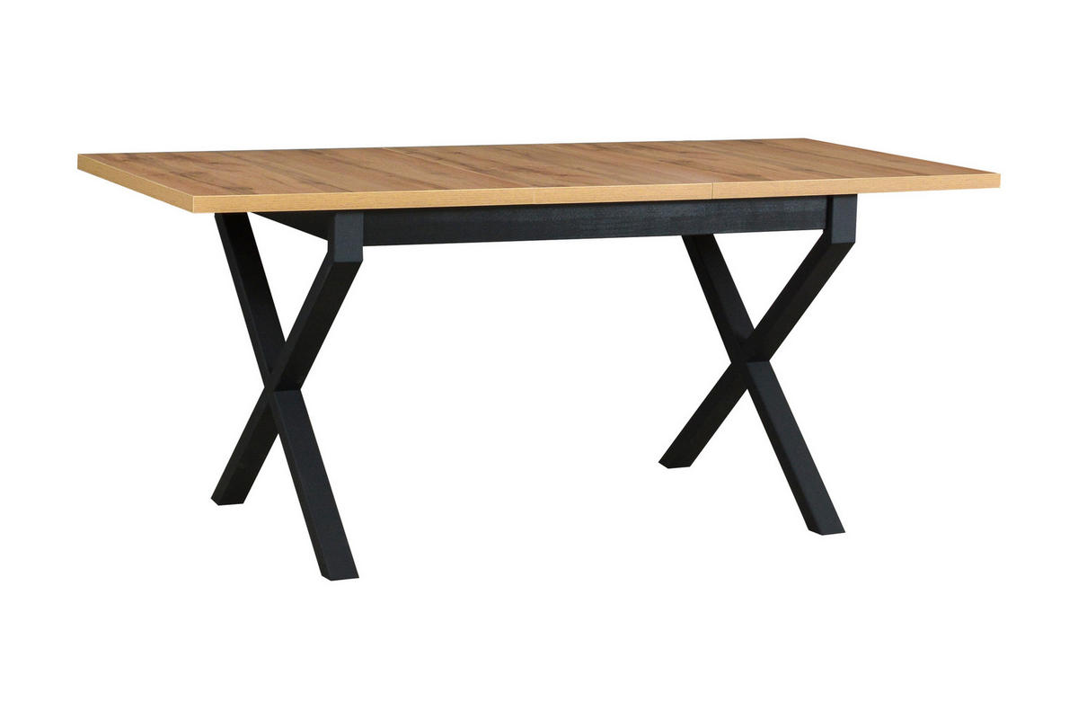 ESSTISCH Ikon 1, 140-180/80 cm, wotan - Eiche Wotan, Holz (80/140/78cm) - Leaf Design