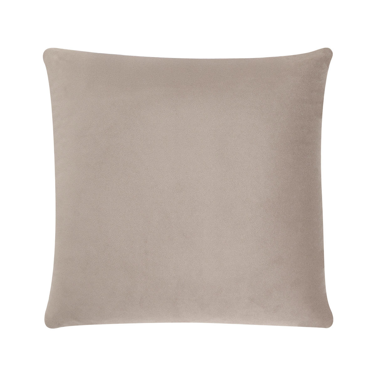 SESSEL Samtstoff Taupe Jubek - Taupe/Beige, Textil (120/81/104cm) - Beliani