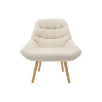 SESSEL mit gerader Rückenlehne - 1 Person - Stoff - Beige - - Beige, Textil (87/83/79cm) - Vente-Unique