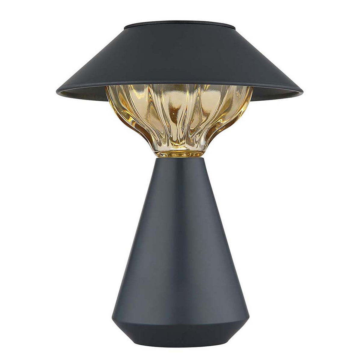 LED AUSSENLEUCHTE Metall Anthrazit - Anthrazit, Metall (18/18/23cm) - Globo Lighting