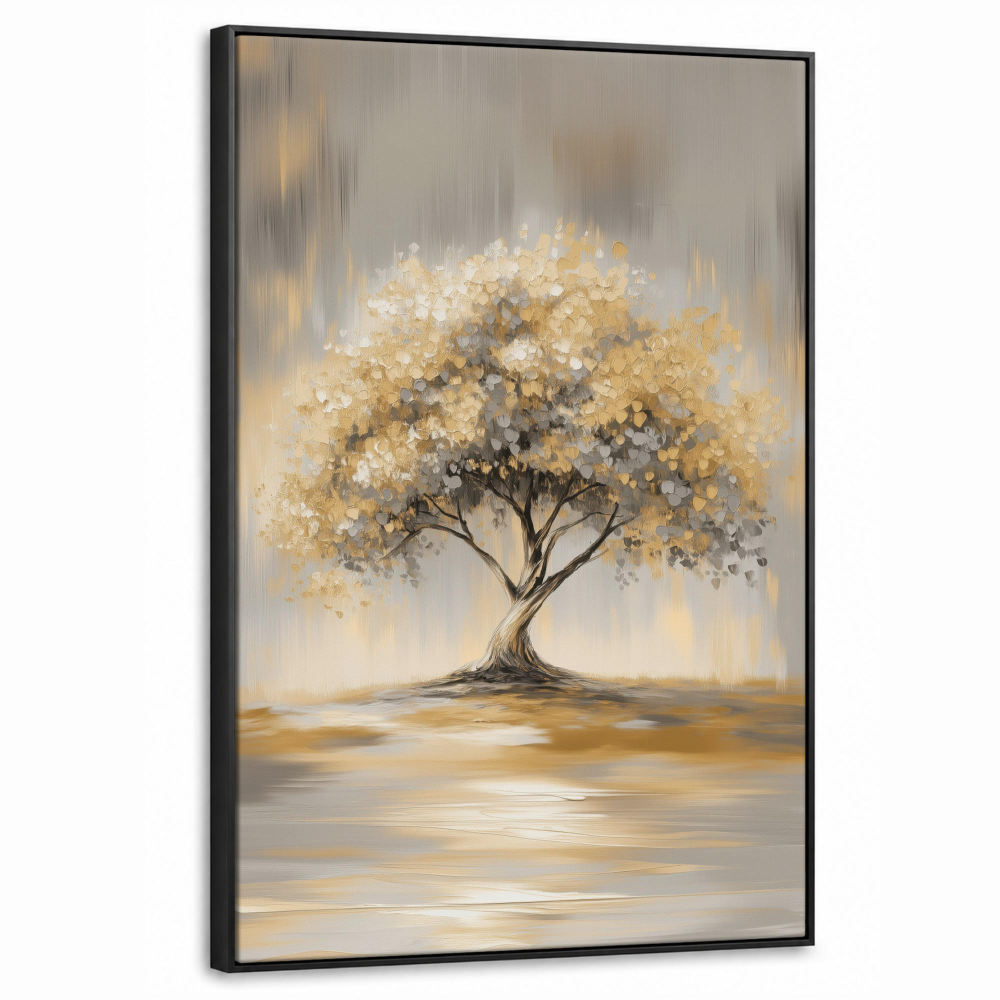 MuchoWow Leinwand Beige 60x90 cm