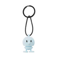 SCHLÜSSELANHÄNGER Bumble hellblau 3 x 1,5 cm - Hellblau, Kunststoff (2/3/2cm) - Hoptimist