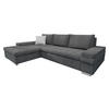ECKSOFA Bangkok Mini Premium - Silberfarben/Hellgrau, Holz/Textil (274/182cm) - MIRJAN24
