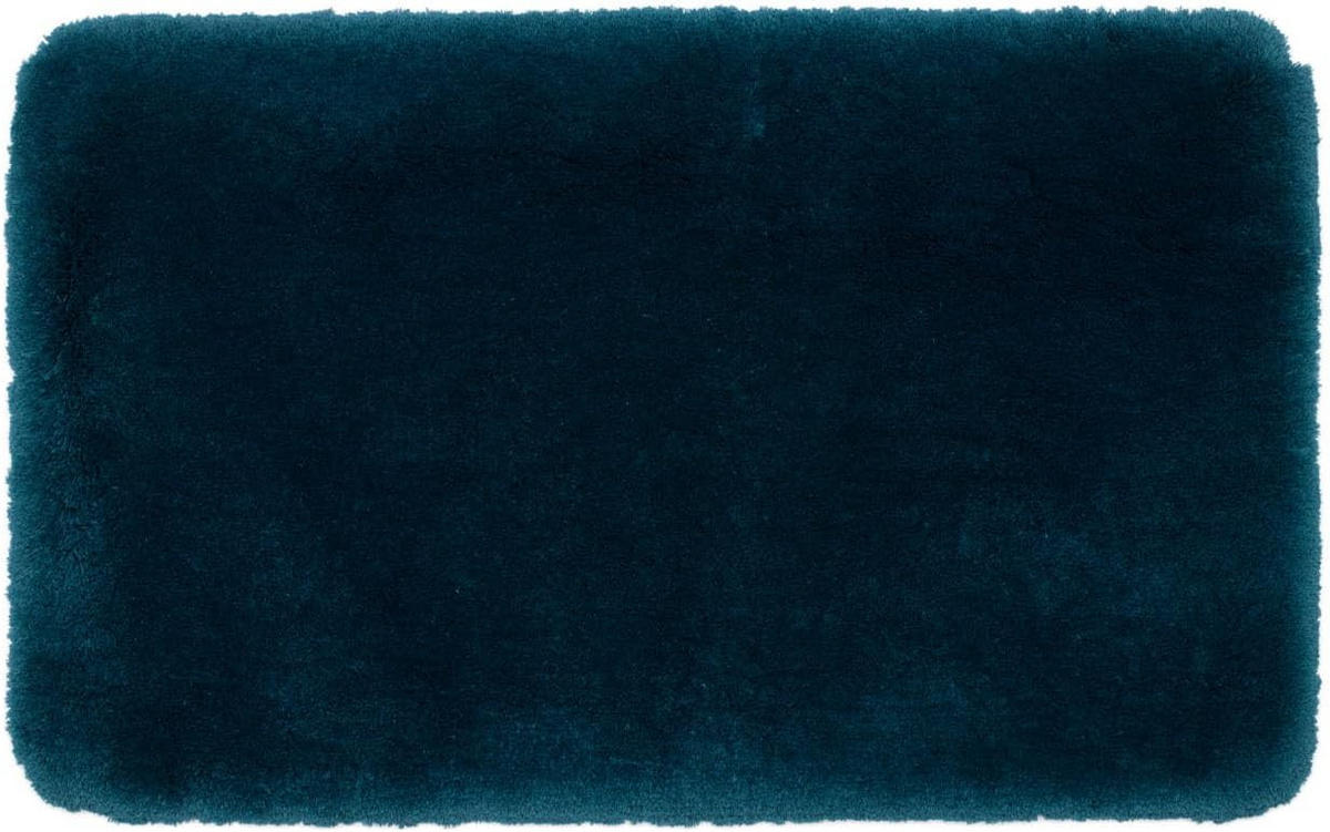 BADTEPPICH Deluxe LAGUNE 70X120CM - Blaugrau, Textil (120/70cm)