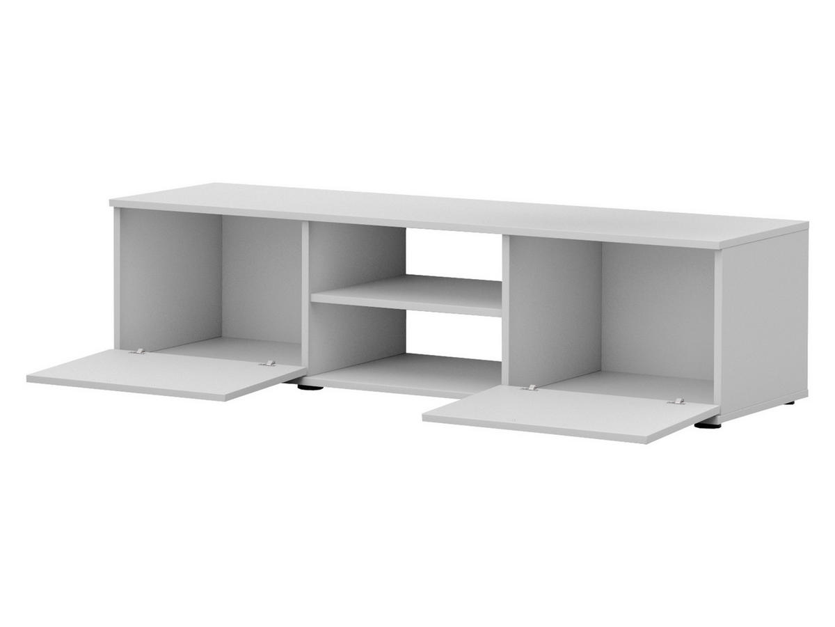 TV-LOWBOARD 140 Soho S04 - Eichefarben/Schwarz, Holzwerkstoff/Kunststoff (140/37/43cm) - MIRJAN24
