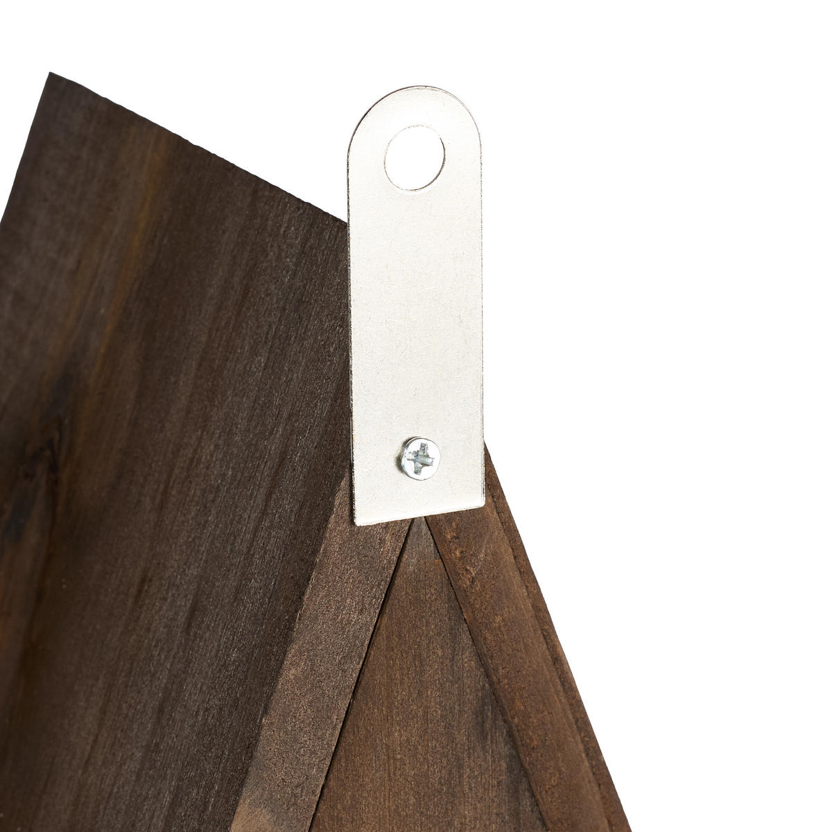MARIENKÄFERHAUS - Braun, Holz (21/28/12cm) - Relaxdays