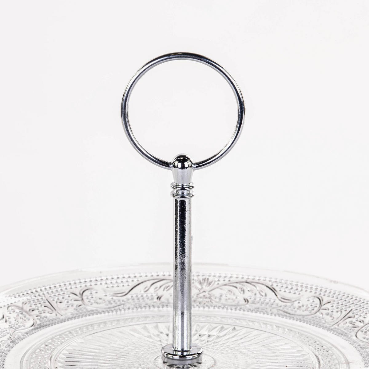 ETAGERE aus Glas Renaissance Transparent 29/29/33,8 cm - Transparent, Glas (29/33.8cm) - Secret de Gourmet