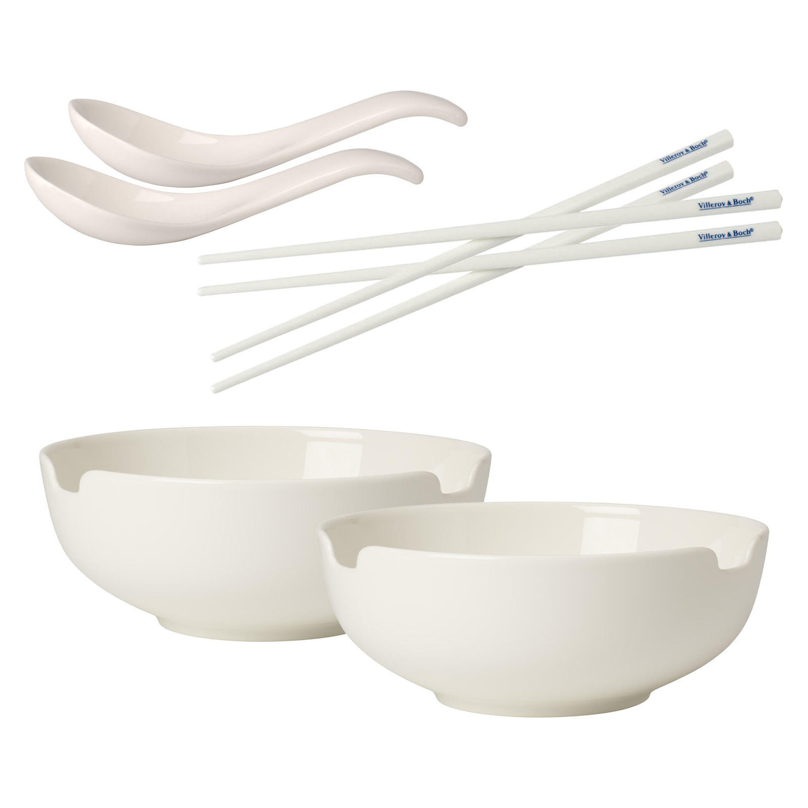 SUPPEN-SET Soup Passion weiß - Weiß, Keramik (1/1/1cm) - Villeroy & Boch