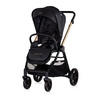 KOMBIKINDERWAGEN Marbella 3 in 1 schwarz Fußabdeckung Einlage i-Size Babyschale - Schwarz, Metall (90/63/108cm) - Chipolino