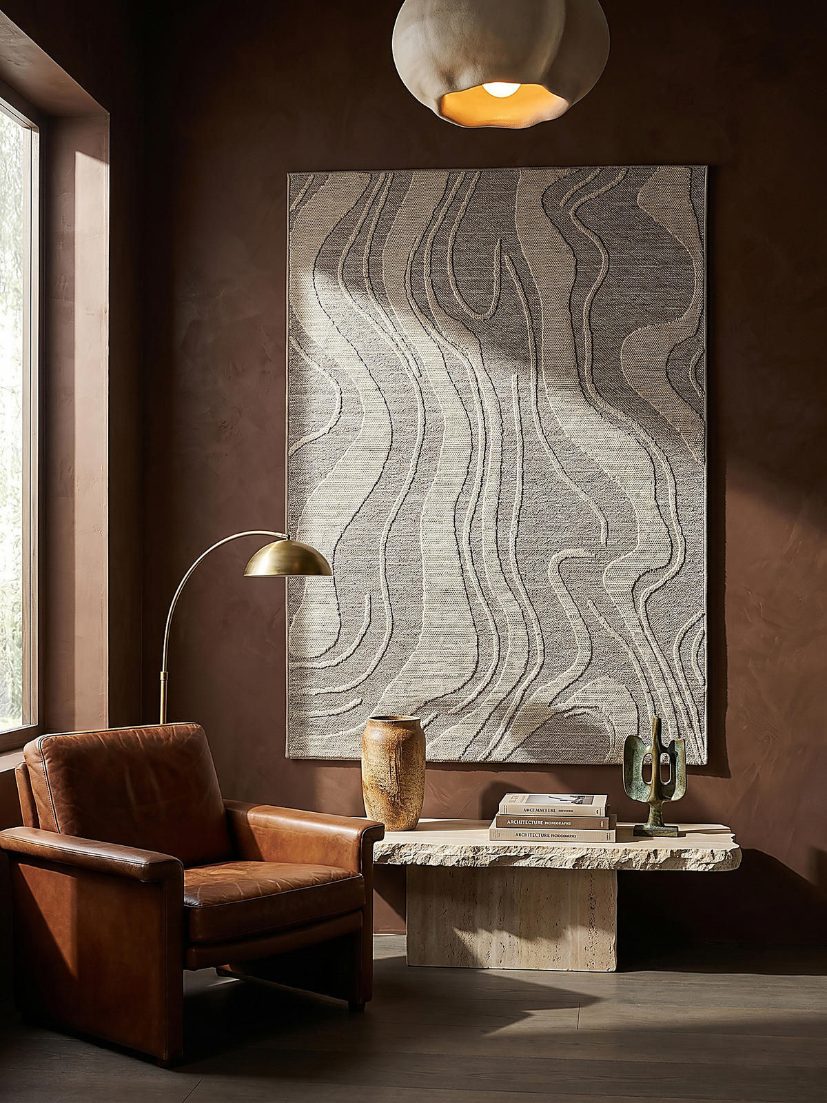 TEPPICH Waschbar LEAM, abstrakt, Grau, 160 x 223 cm - Grau, Textil (223/160cm) - KADIMA DESIGN