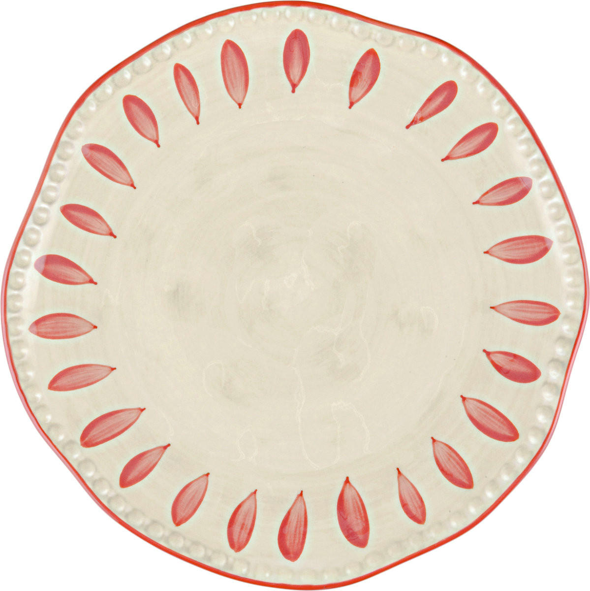 DESSERTTELLER Domitilla Magenta - Multicolor, Keramik (20cm) - Rose & Tulipani