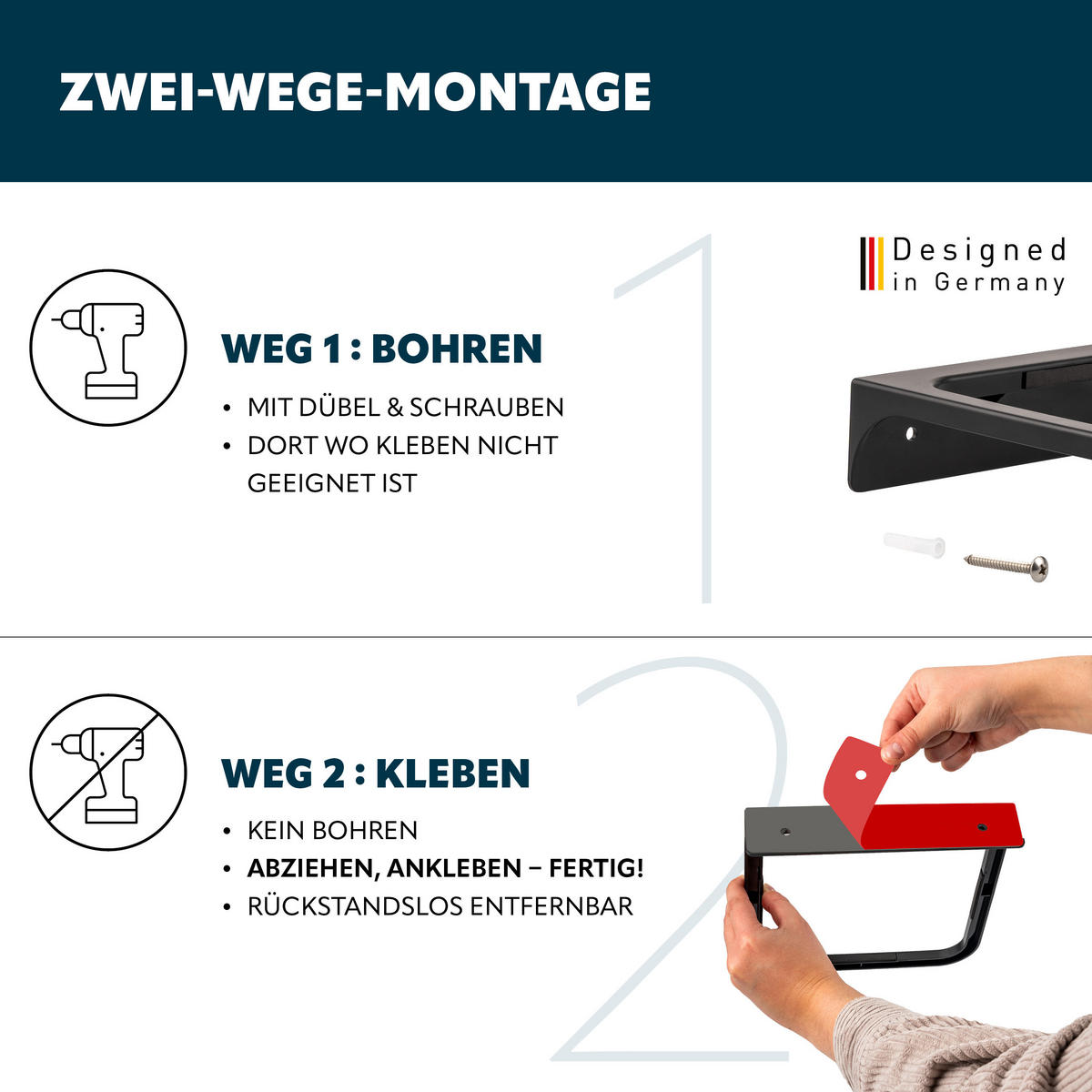 KOSMETIKEIMER SAVONA 6 Liter, schwarz - Schwarz, Kunststoff (18/25/18cm) - bremermann