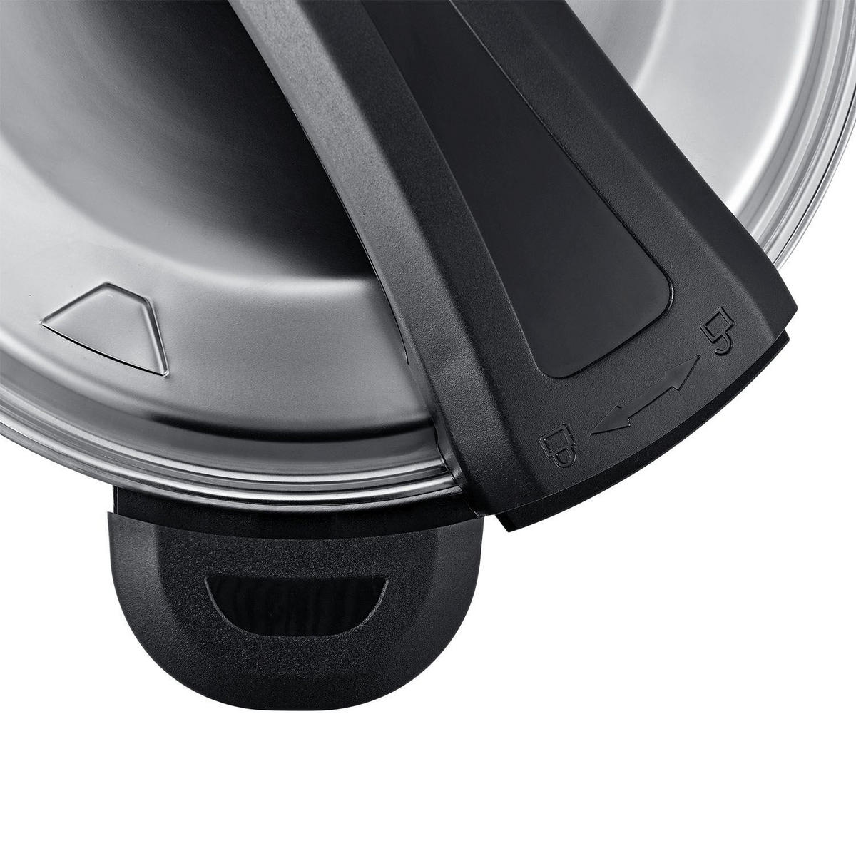 GLÜHWEINKOCHER Teramo 7 L - Silberfarben, Metall (30/42/23cm) - Juskys