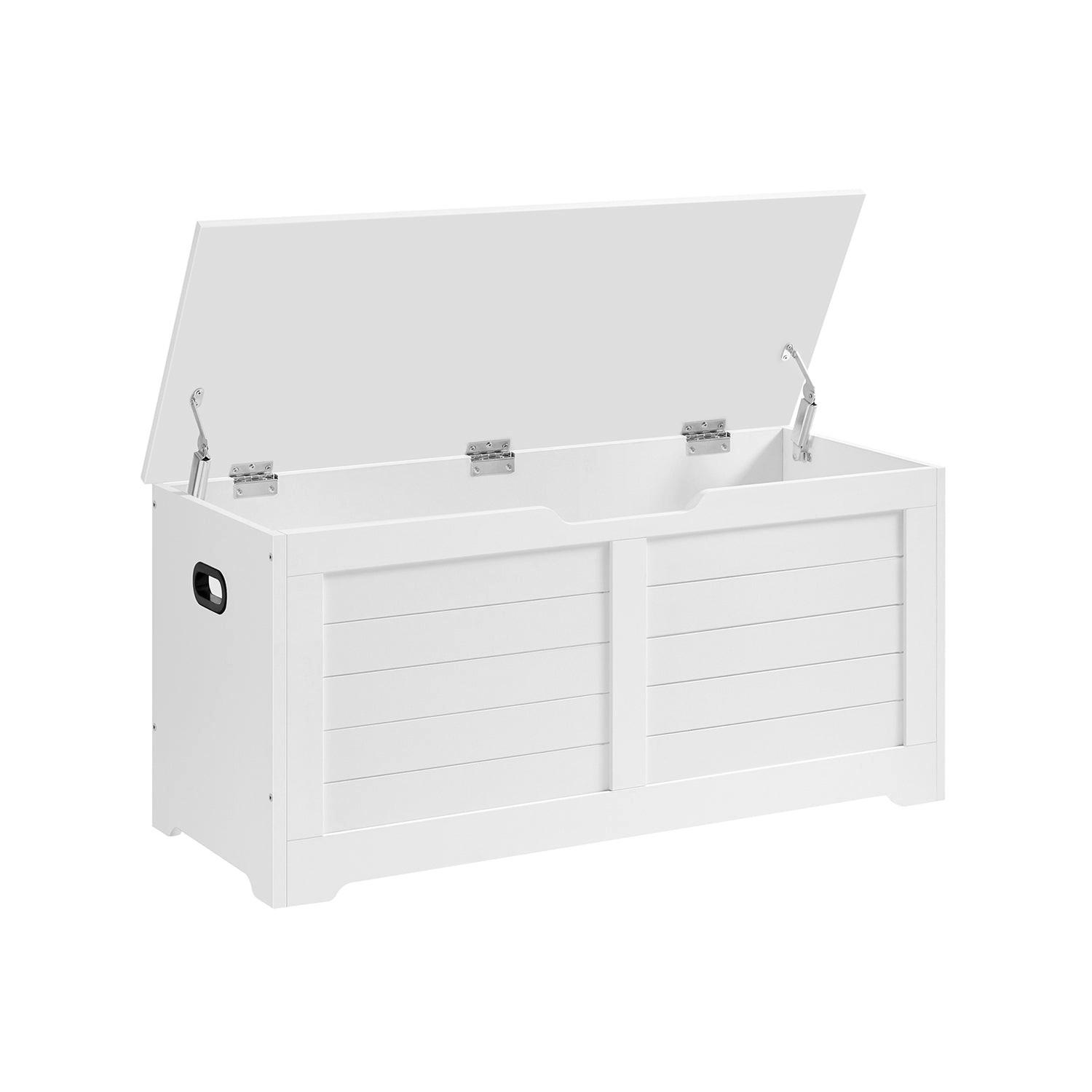 SITZBANK KHARTOUM - Weiß, Holzwerkstoff (40/46/100cm) - Hansiro