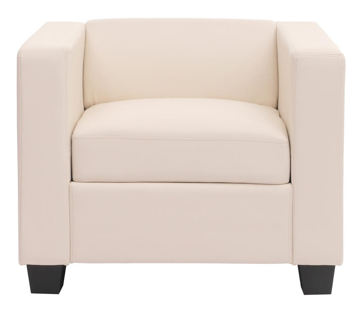 SESSEL LOUNGESESSEL Weiß - Weiß, Textil (86/70/75cm) - MCW