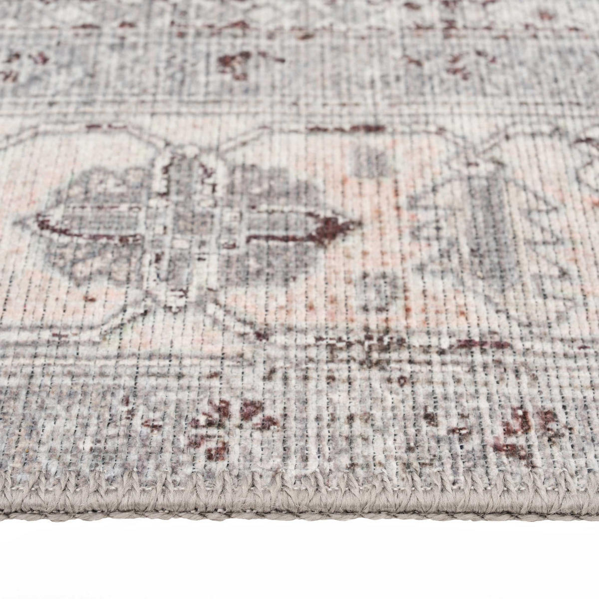 FLACHWEBETEPPICH Edelgrau - Grau, Textil (240/330cm) - Kukoon Rugs