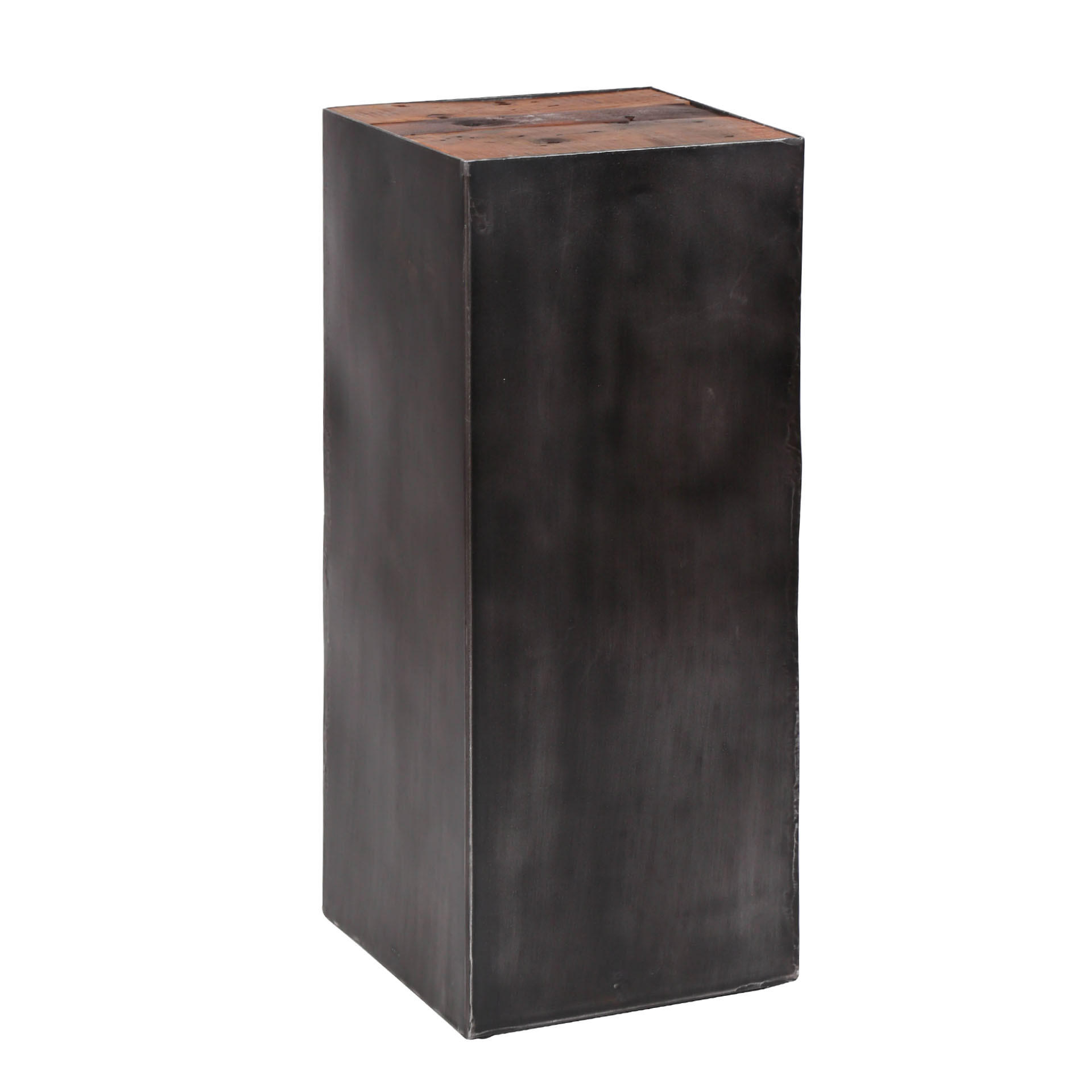 BLUMENSÄULE Floß Braun 30/30/ 70 cm - Braun, Holz (30/30/70cm) - Hoyz Collection