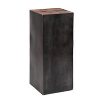 BLUMENSÄULE Floß Braun 30/30/ 70 cm - Braun, Holz (30/30/70cm) - Hoyz Collection