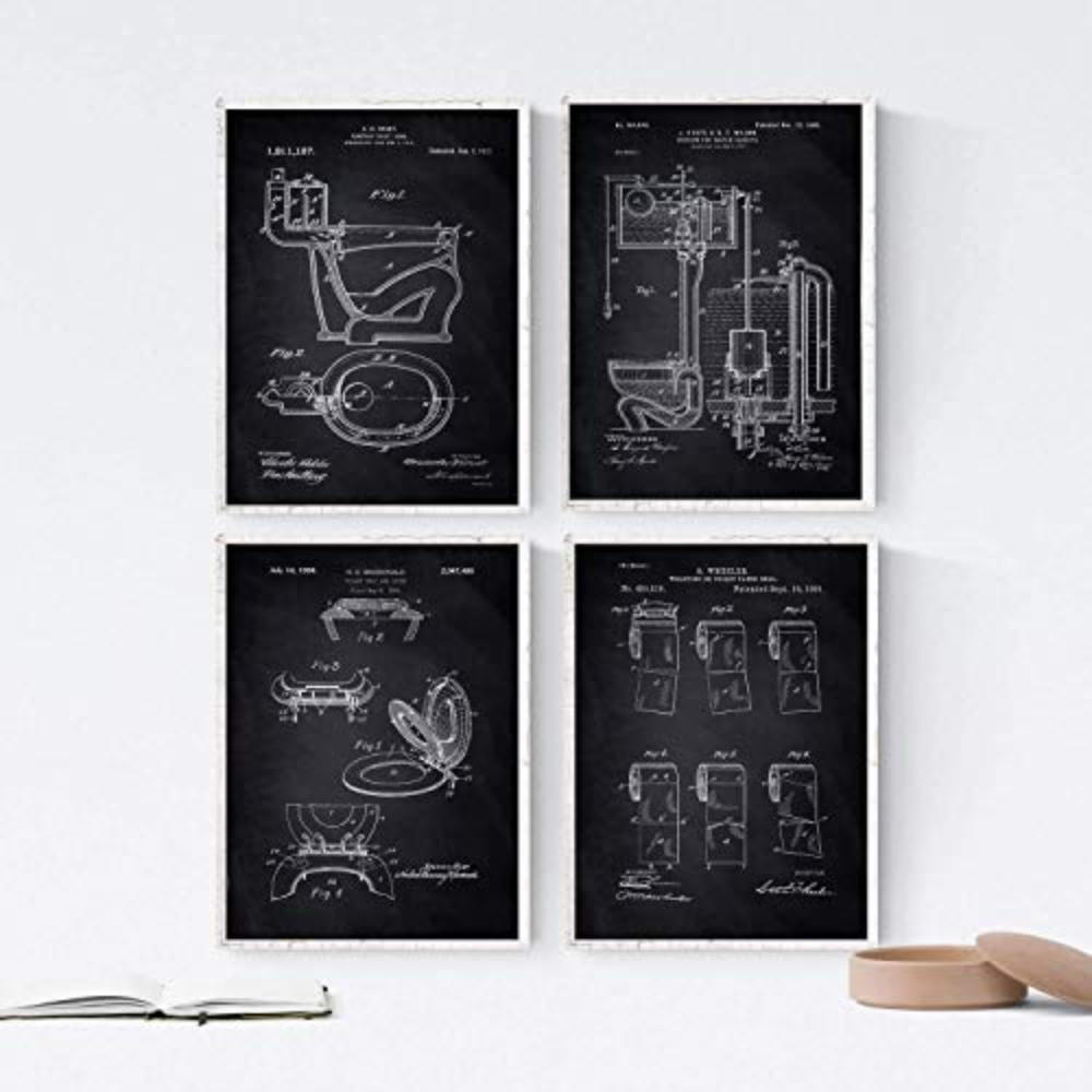 Nacnic Poster Schwarz 29.7x3 cm