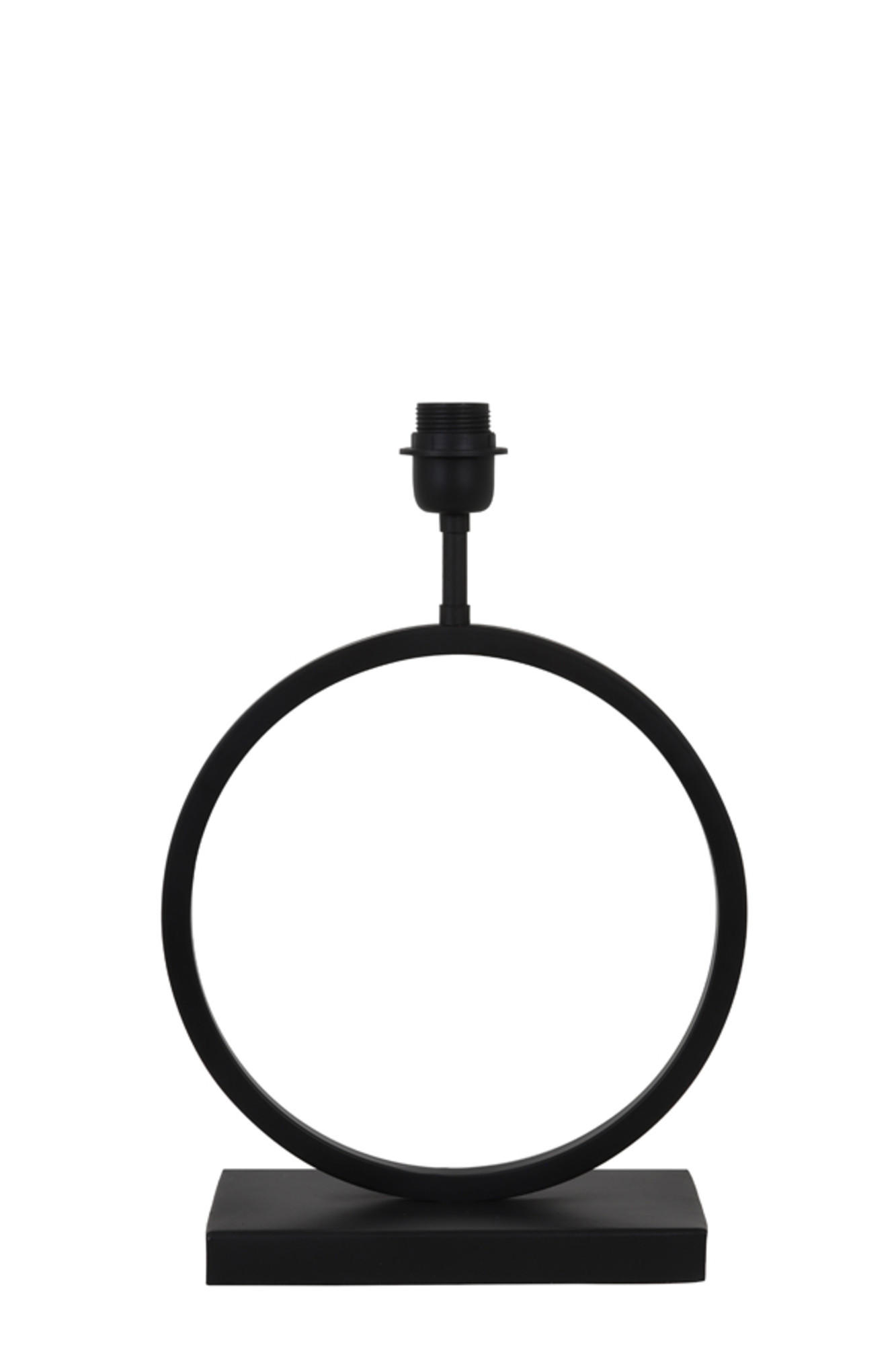 Light & Living Lampenfuss Schwarz 12.5x42x30 cm