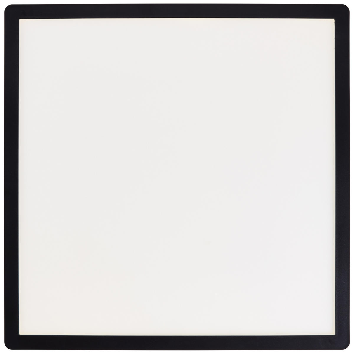 DECKENAUFBAU-PANEEL Milton G99877A76 - Schwarz, Metall (42/42/2.6cm) - Brilliant