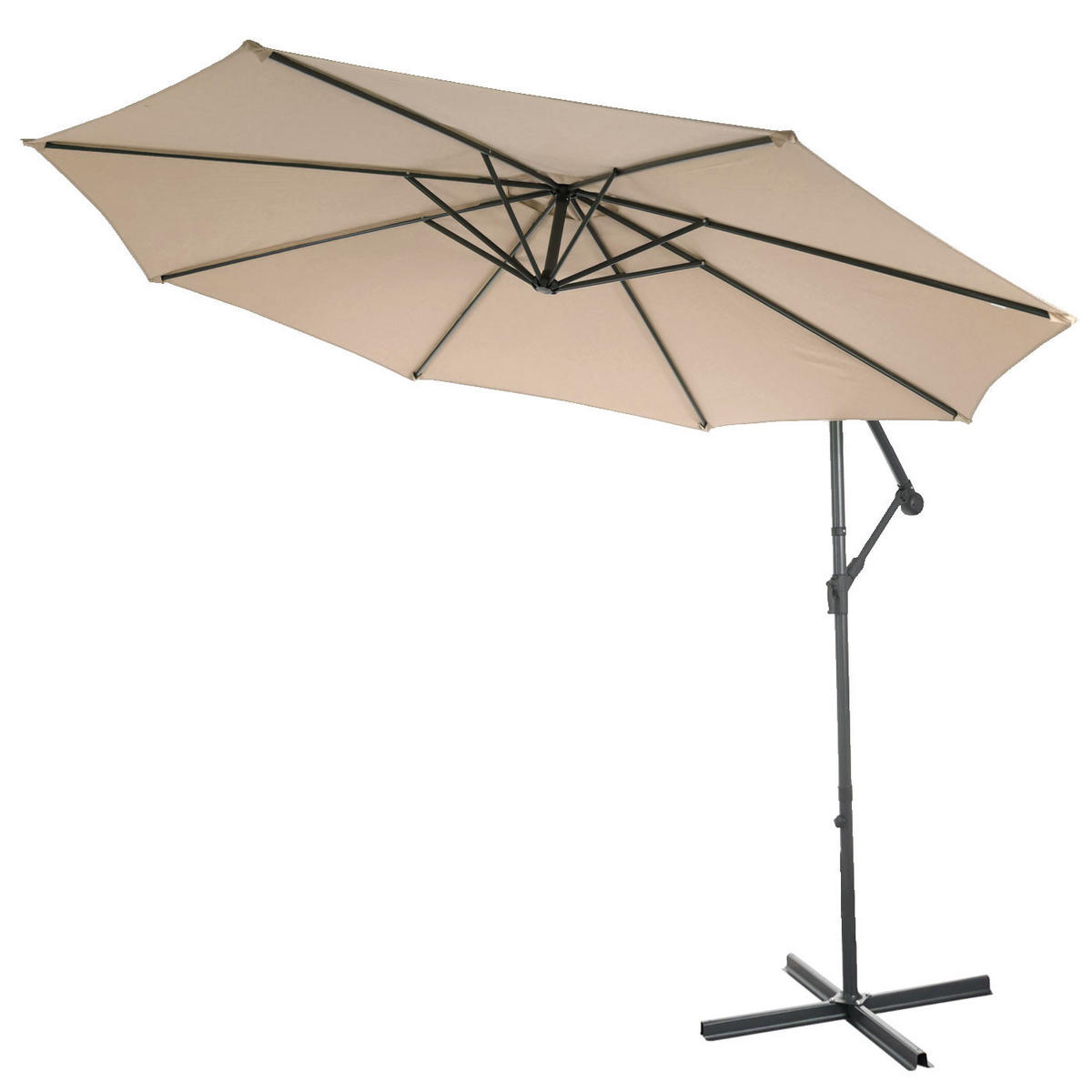 AMPELSCHIRM NEIGBAR Beige - Beige, Textil (360/295cm) - MCW