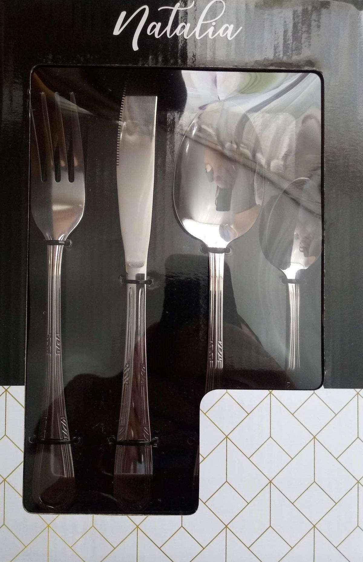BESTECKSET für 6 Personen – silberfarben - Silberfarben, Metall - Matkam Möbel