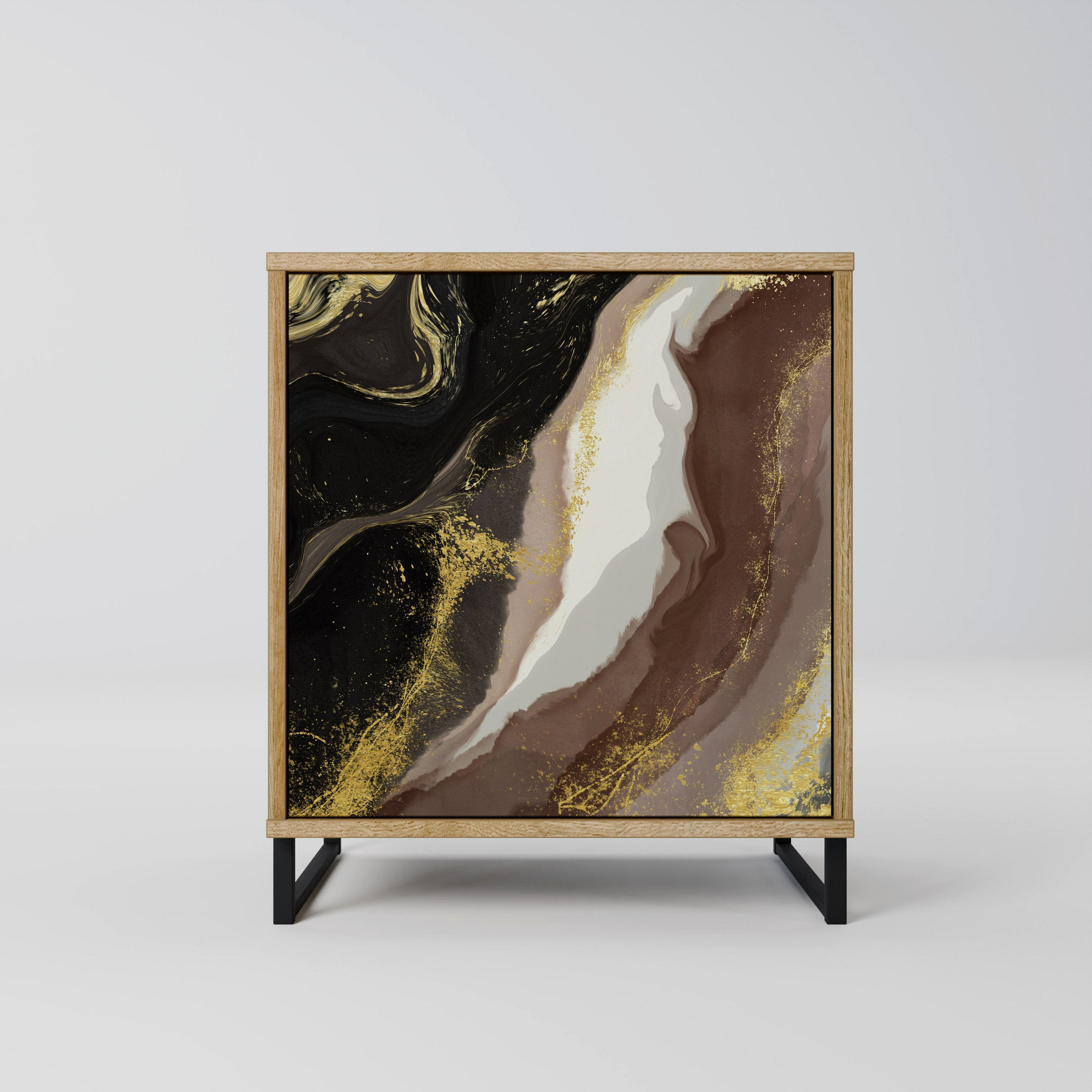 SpaceRebels Sideboard Eiche 57.5x67.5x42 cm