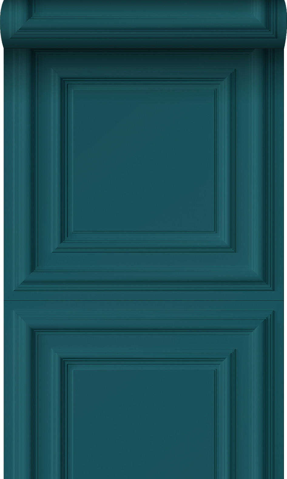 TAPETE Holzwandverkleidung 53 cm x 10.05 m - Blau, Papier (53/1000cm) - Origin Wallcoverings