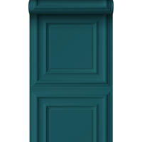 TAPETE Holzwandverkleidung 53 cm x 10.05 m - Blau, Papier (53/1000cm) - Origin Wallcoverings
