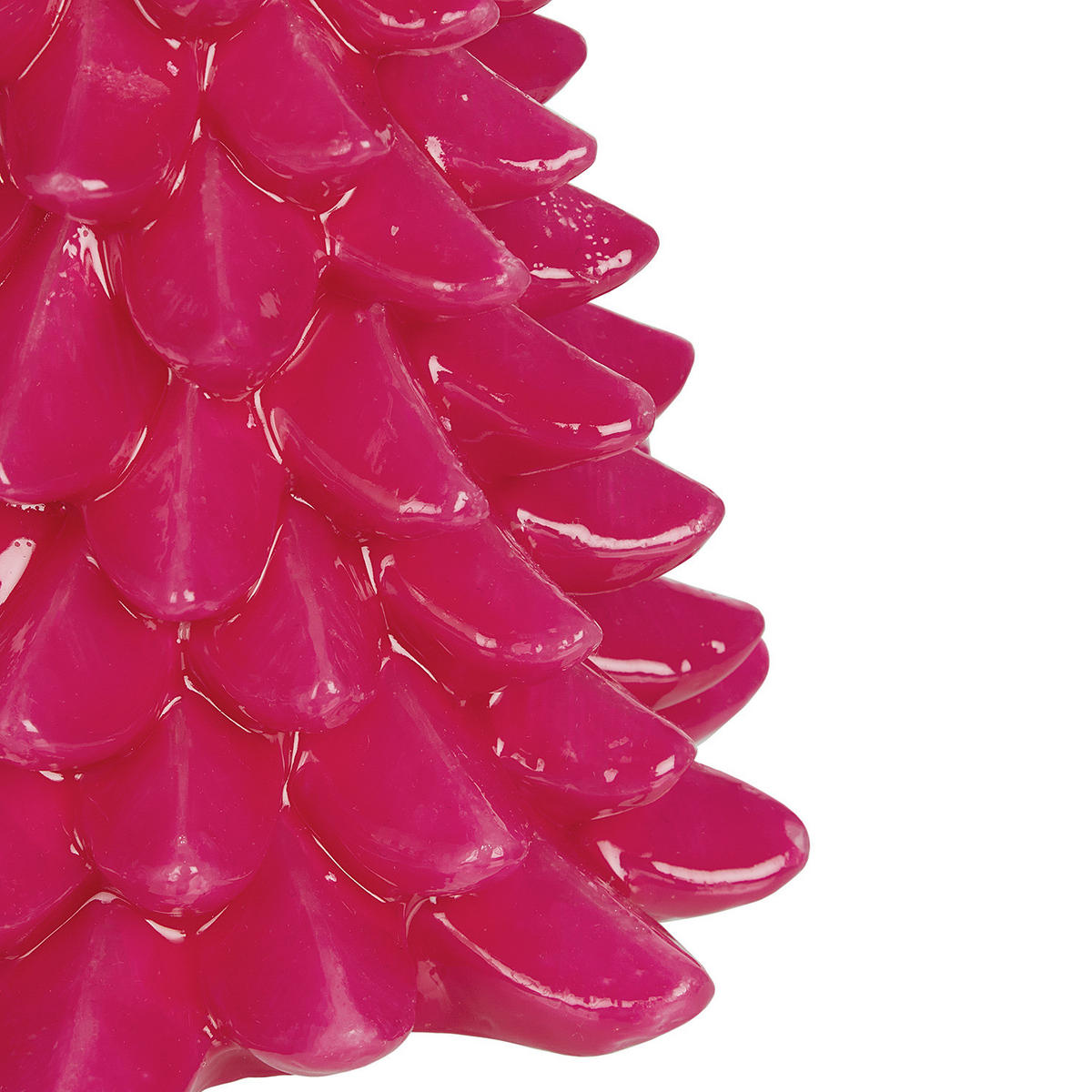 KERZE X-Mas Tannenbaum - Pink, Paraffin (13/22/13cm) - Butlers