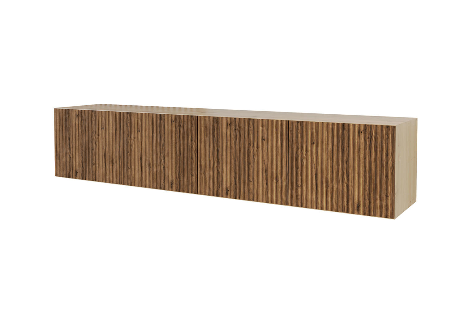 LOWBOARD NOA-2-W 2x100x40x41 cm - Artisan / Katania - Eiche Wotan, Holzwerkstoff (200/40/41cm) - ALTDECOR