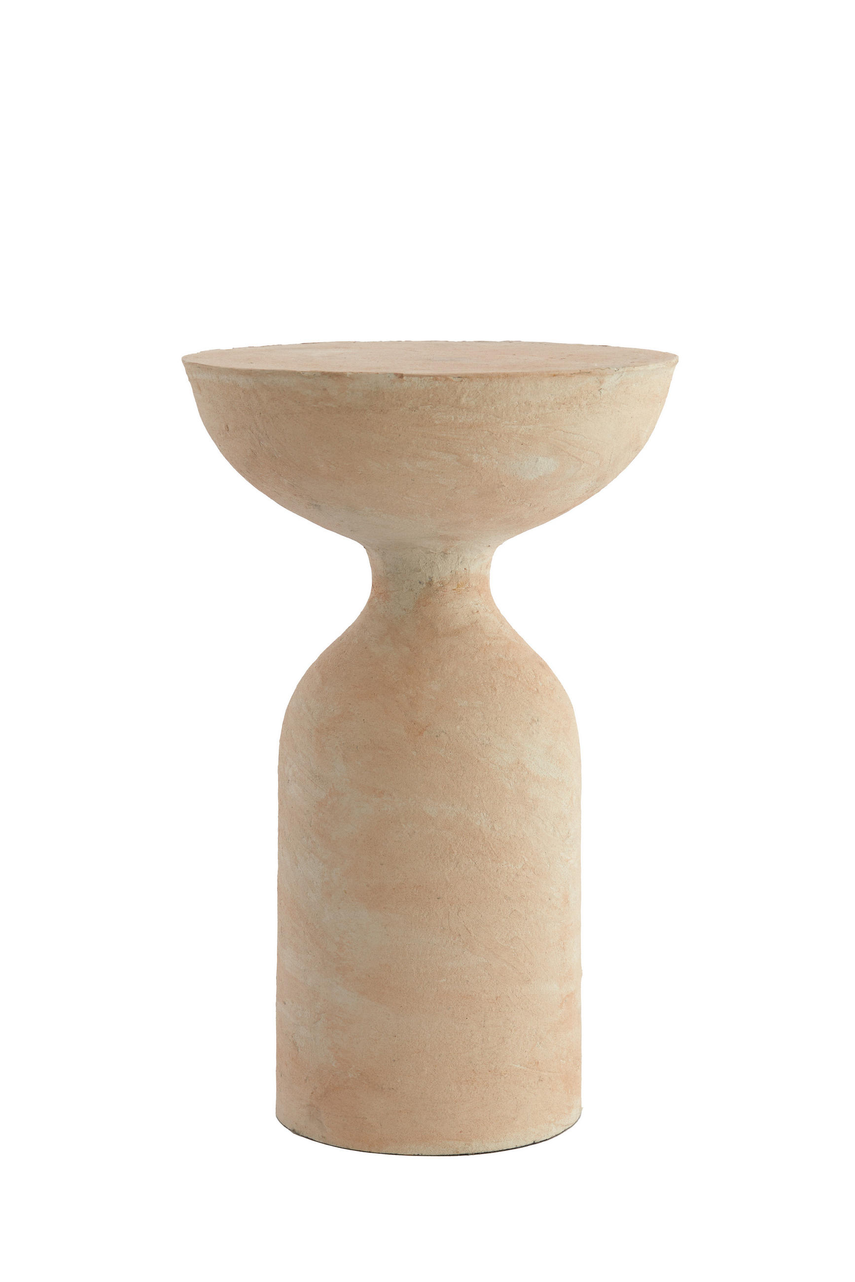 BEISTELLTISCH Murla Weiß 36/36/56 cm - Weiß, Metall (36/36/56cm) - Light & Living