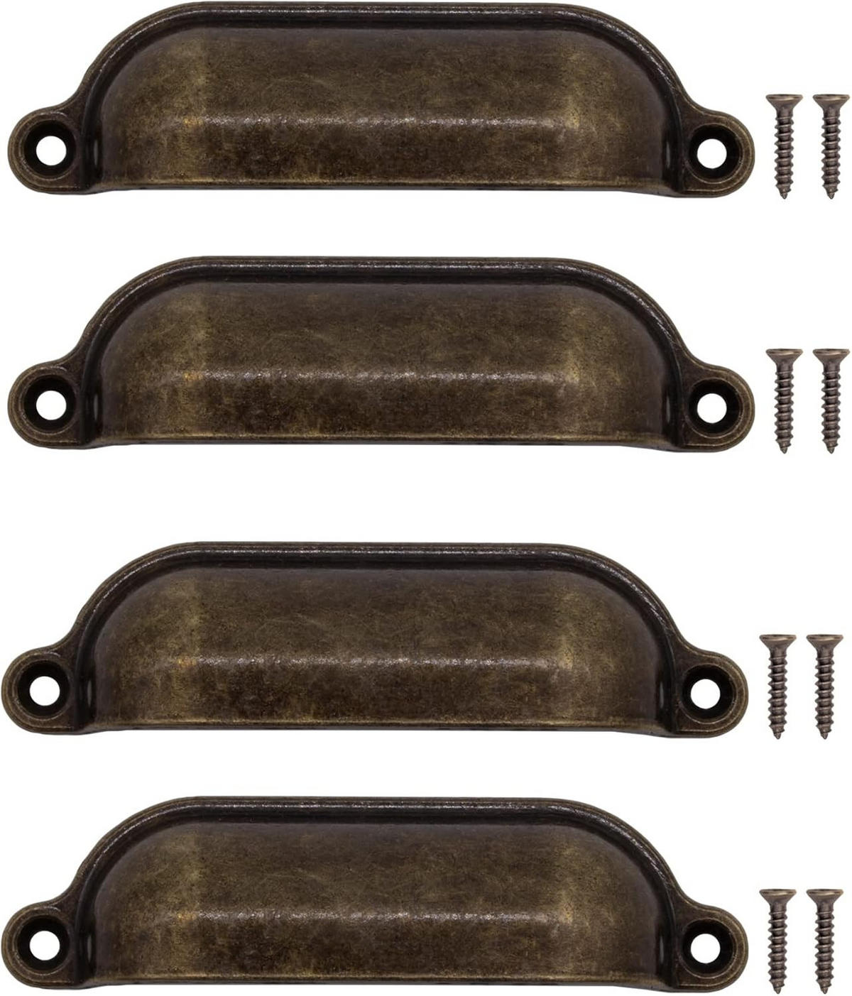 MÖBELGRIFF 2er-Set - Goldfarben, Metall (0.26/1.5/1cm)