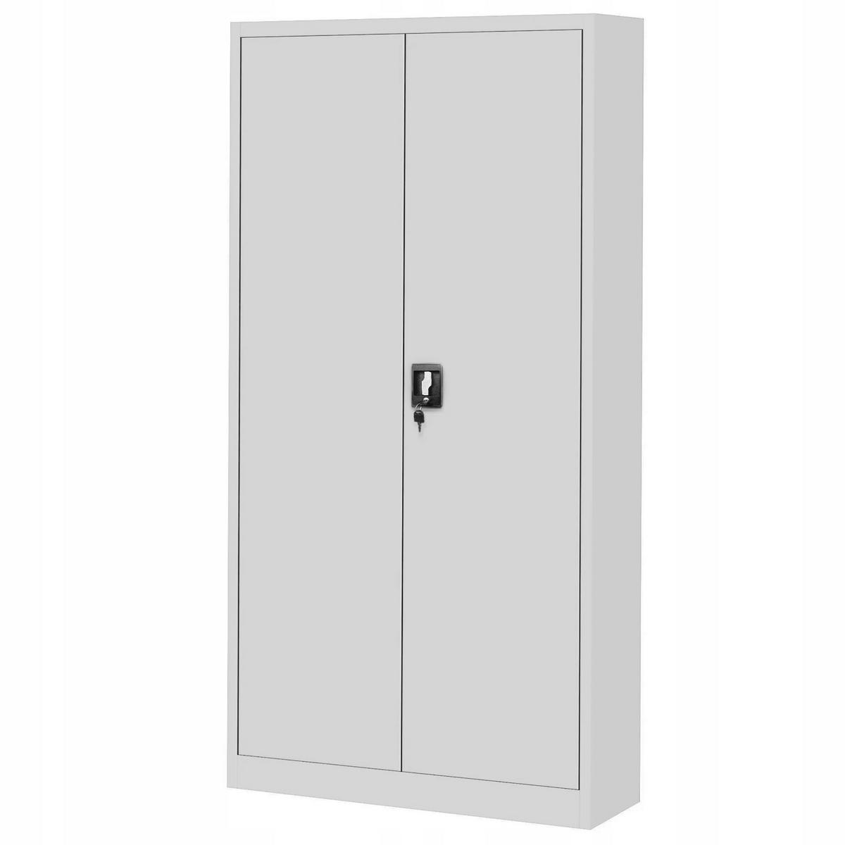 WERKZEUGSCHRANK Werkstattschrank DAREK 185x92x50 cm - Grau, Metall (92/185/50cm) - Jan Nowak