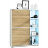 HIGHBOARD Cuba Türen in Eiche Natur - Eichefarben, Holzwerkstoff (79/105.5/35.5cm) - Vladon