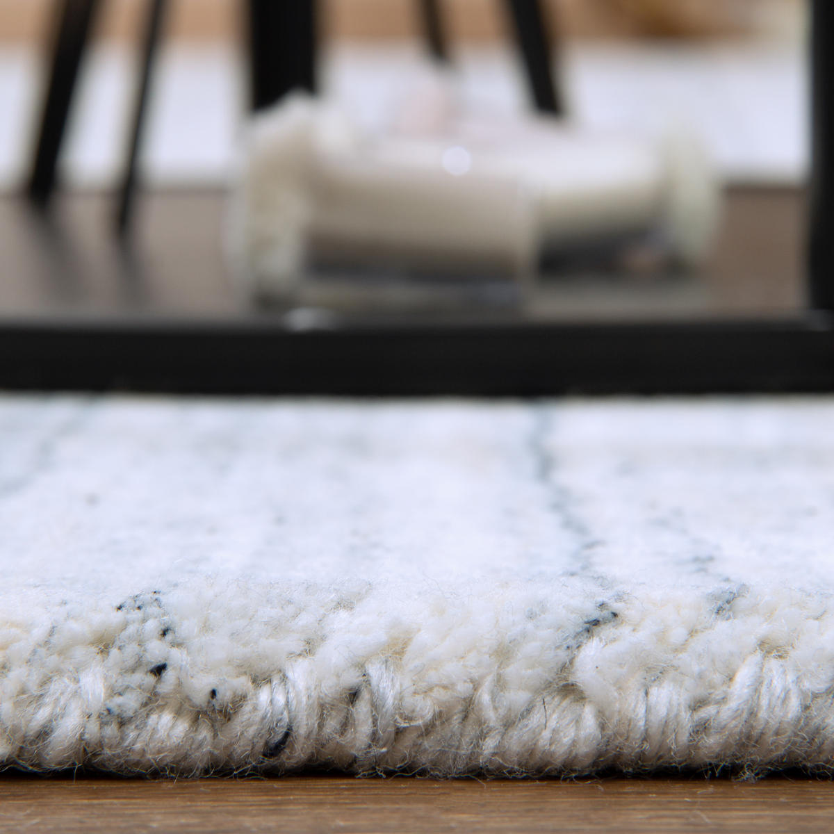 WOLLTEPPICH NATURA 120/170 cm Ivory - Creme, Naturmaterialien (120/170cm) - Consilio Concept