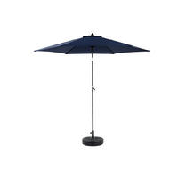 SONNENSCHIRM Doppel Rechteck navyblau - Blau, Metall (264/264cm) - ComfortXL