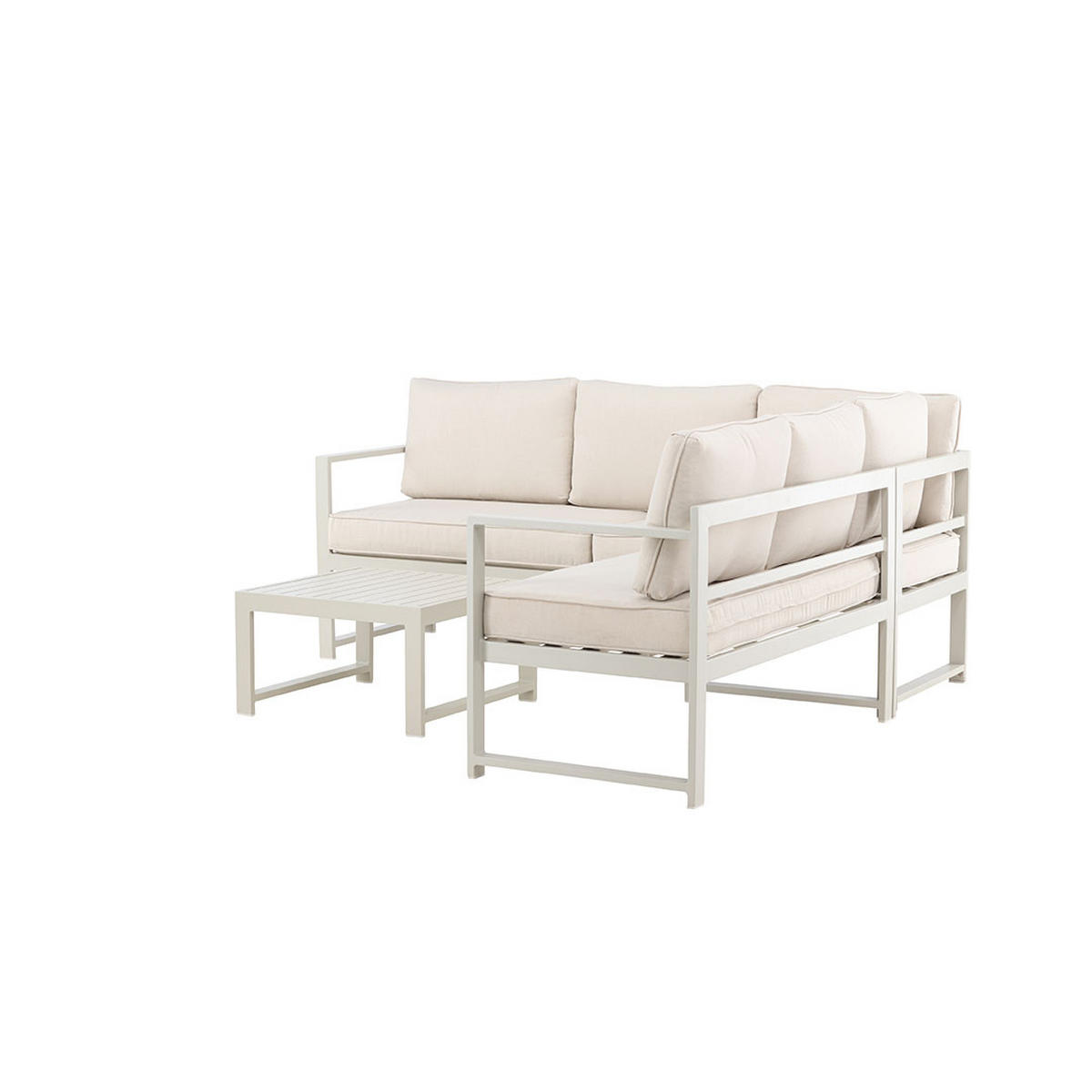 ECKSOFA, Salvador, Stühle Beige, Holz, 65 x 65 x 35 cm, 2-teilig - Beige, Holz/Textil (65/65cm) - ebuy24